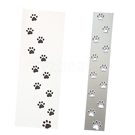 Dog Footprint Carbon Steel Cutting Dies Stencils DIY-H106-16-1