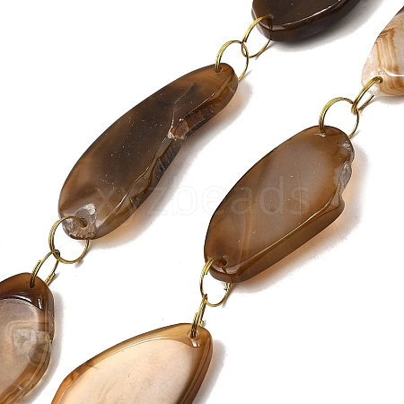 Natural Agate Beads Strands G-K348-09-01-1