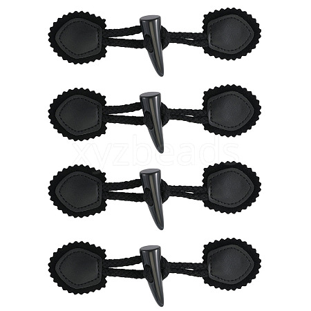 5 Pairs Resin Buttons BUTT-TA0001-48C-1