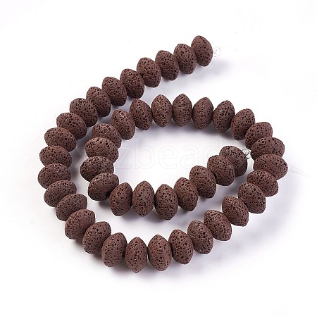 Natural Lava Rock Beads Strands G-I220-17A-07-1