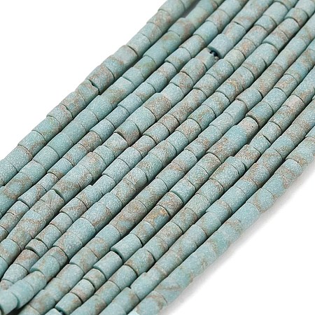 Dyed Synthetic Turquoise Beads Strands G-P594-01B-05-1