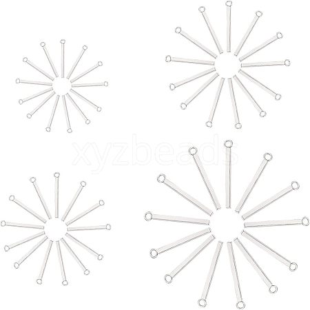 Unicraftale 304 Stainless Steel Pendants STAS-UN0004-36P-1