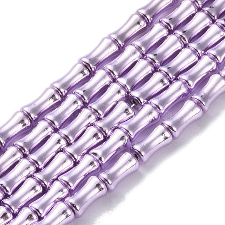 Electroplate Glass Beads Strands EGLA-Q128-13B-1