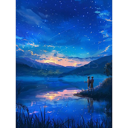 Starry Sky DIY Diamond Painting Kit PW-WGEE68B-05-1