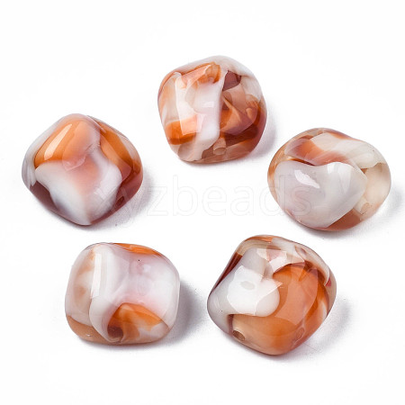 Acrylic Beads OACR-S038-006-1