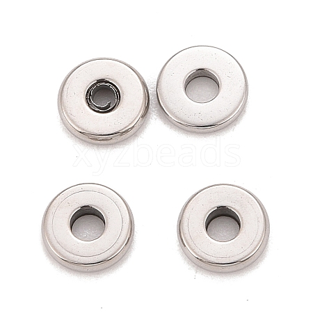 Non-Tarnish 304 Stainless Steel Spacer Beads X-STAS-F136-02P-1