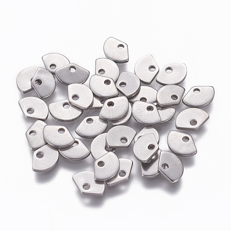 Tarnish Resistant 304 Stainless Steel Charms STAS-L234-060P-1