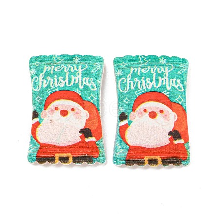 Christmas Theme Opaque Resin Decoden Cabochons CRES-B022-03D-1
