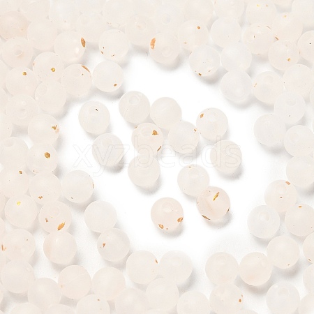 Frosted Transparent Acrylic Beads X1-OACR-F013-12L-1