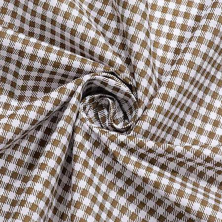 Tartan Cotton Fiber Fabric DIY-WH0504-685E-1