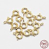 925 Sterling Silver Spring Ring Clasps STER-K167-076D-G-3