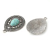 Tibetan Style Alloy Big Pendants PALLOY-TAC0044-16AS-2