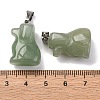 Natural Green Aventurine Pendants G-B127-07P-05-3