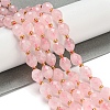 Natural Madagascar Rose Quartz Beads Strands G-N342-61-2