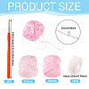2 Skeins Polyester Yarn DIY-MB0003-08-4