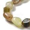 Natural Xiuyan Jade Beads Strands G-B078-D19-04-4