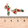 Christmas Theme Rack Plating Brass Pendants KK-M280-11H-G-3