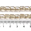 Electroplate Glass Beads Strands EGLA-D030-19I-4