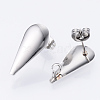 304 Stainless Steel Stud Earring Findings STAS-Q231-04A-1