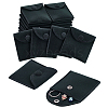 Velvet Jewelry Flap Pouches with Snap Button TP-WH0007-10B-1