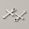 Tibetan Style Alloy Pendants FIND-CJC0007-42C-1