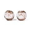 Handmade Gold Sand Lampwork Beads LAMP-N045-01B-2