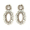 Rhinestone Braided Ear Studs for Women FIND-PW0024-19A-1