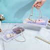 Rectangle Folding Paper & Plastic Storage Boxes with Polyester Rope Handle CON-WH0089-171B-01-3