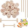 Olycraft Birchwood Wheel and Birchwood Sticks DIY-OC0005-59-1