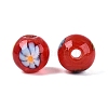 Handmade Millefiori Glass Round Beads LA-N001-01C-13MM-2