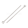 Non-Tarnish 304 Stainless Steel Eye Pin X-STAS-R045-45mm-2