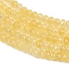 Dyed Natural Malaysia Jade Rondelle Beads Strands G-E316-2x4mm-47-7