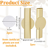 Iron Wall Hanging Vase AJEW-WH0481-420G-2
