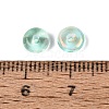 Baking Paint Electroplate Transparent Glass Beads EGLA-Q141-01A-A10-3