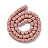 Polymer Clay Bead Strands CLAY-T001-C19-4