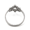 Non-Tarnish 201 Stainless Steel Finger Rings RJEW-G278-38P-3