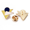 Alloy Enamel Brooches JEWB-N006-011-NR-2