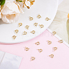 20Pcs Brass Spring Ring Clasps KK-BBC0025-72A-4