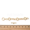 Brass Chain Extender KK-U052-08G-3