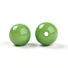 Opaque Solid Color Glass Beads X1-GLAA-N007-10mm-A11-2