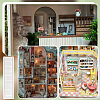 Birch & Poplar Plywood Dollhouse Wall DIY-WH0591-120B-4