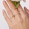 925 Sterling Silver Thin Finger Rings RJEW-C064-04C-G-2