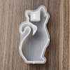 Lovely Cat Shape Candlestick Silhouette Silicone Molds SIMO-C010-01B-3