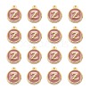 Golden Plated Alloy Enamel Charms X-ENAM-S118-07Z-2