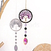 Natural Amethyst Sun Catcher Pendant PW-WG12E1A-04-1