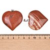 Natural Red Jasper Pendants GG-K002-04V-3