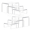 Transparent Acrylic Minifigures Display Risers AJEW-WH0166-36-1