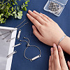Unicraftale DIY Blank Rectangle Link Slider Bracelet Making Kit STAS-UN0039-30-2