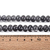 Crackle Transparent Glass Beads Strands GLAA-N074-02B-06-2