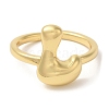 Brass Open Cuff Rings RJEW-U008-06L-G-2